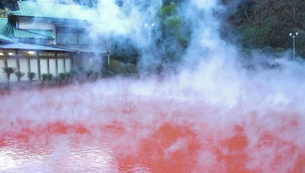 秋冬温泉养生十大胜地之别府八大地狱温泉